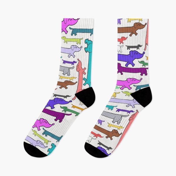 Item preview, Less Whining, More Weinering! Funky Colors Style Sausage Dog Overload Design designed and sold by MirAgi.