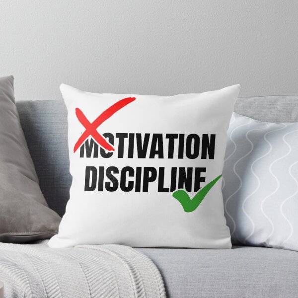 Item preview, Motivation Vs Discipline designed and sold by Dondonmart.