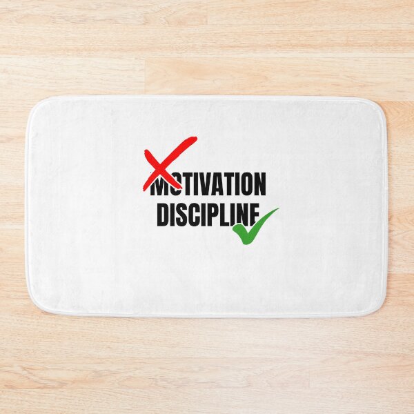 Item preview, Motivation Vs Discipline designed and sold by Dondonmart.