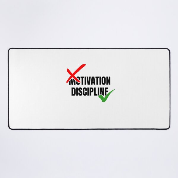 Item preview, Motivation Vs Discipline designed and sold by Dondonmart.