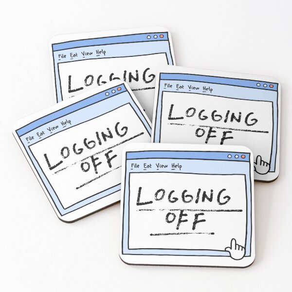 Item preview, Logging Off Computer Tab designed and sold by Studio Sonders.