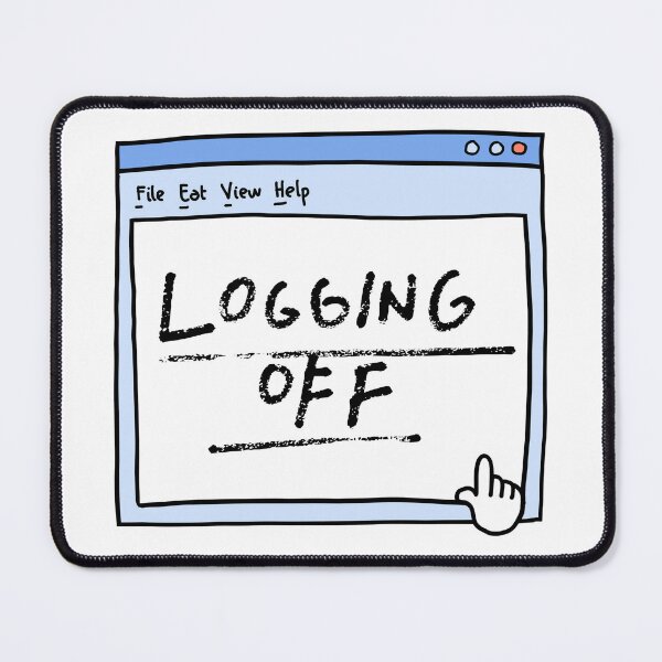 Item preview, Logging Off Computer Tab designed and sold by Studio Sonders.
