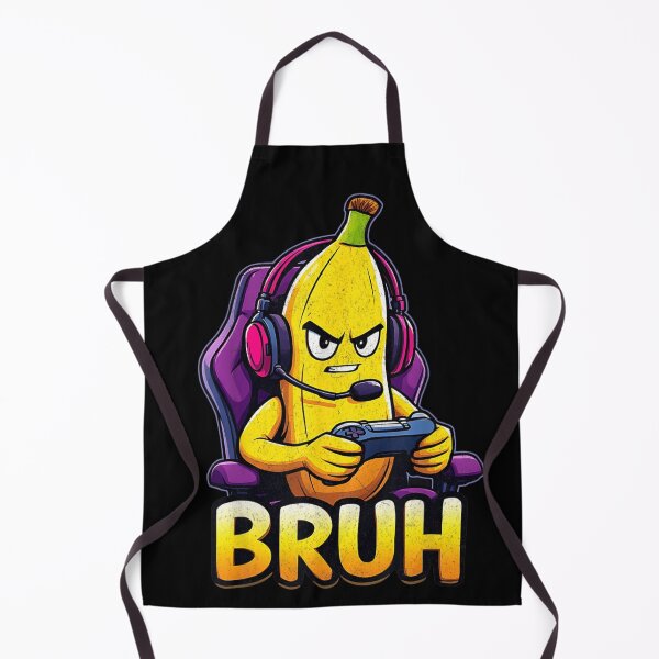 Item preview, Funny Banana Gamer With Headset Cartoon Gaming Art designed and sold by CrinoSwice.