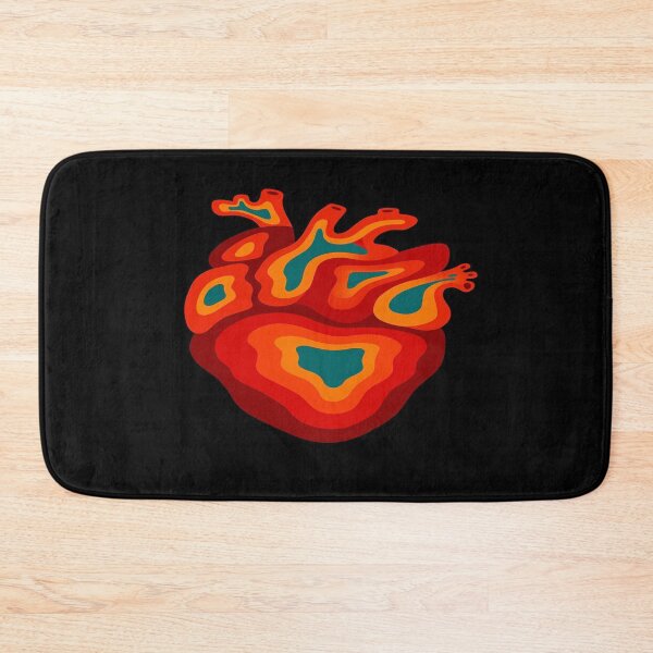 Item preview, Abstract Topographic Heart Art – Vibrant Layered Anatomy Design for Posters, Apparel & Wall Decor designed and sold by Bright Nest Studio.