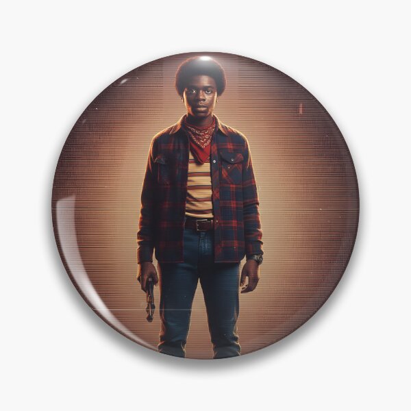 Item preview, Stranger Things Lucas VHS Retro Fan Ar designed and sold by AnimeShin.