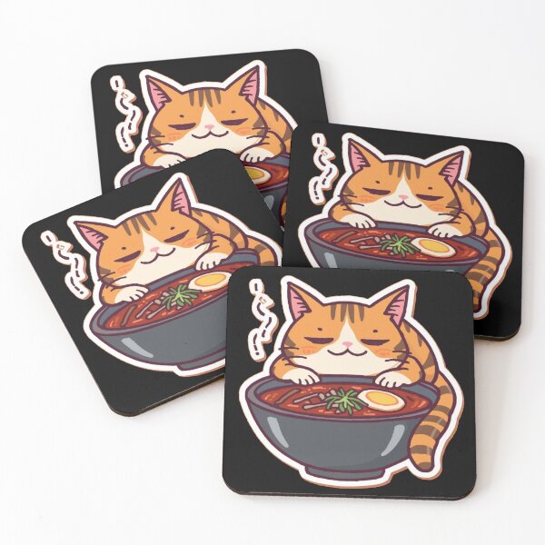 Artikelvorschau, Miso macht müde, Miso macht müde, Suppe macht müde, lustige Katze in einer Schüssel Misosuppe oder Ramen entworfen und verkauft von zuzzelek44.