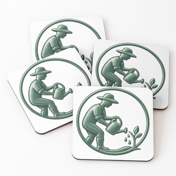Item preview, Eco Gardening Symbol – Sustainable Nature Icon designed and sold by Creative88Art.