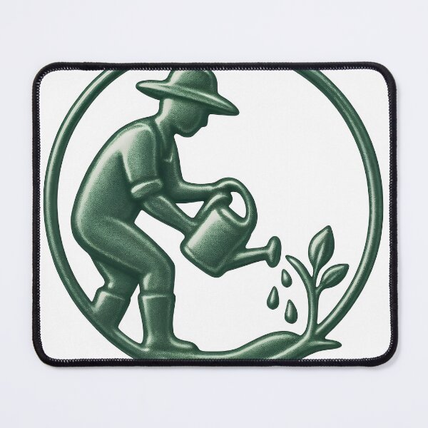 Item preview, Eco Gardening Symbol – Sustainable Nature Icon designed and sold by Creative88Art.