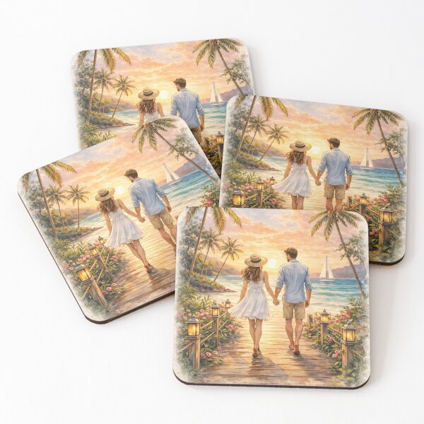 Item preview, Walking in Sunshine – Gentle Escape to the Sea designed and sold by MIArt Studio.