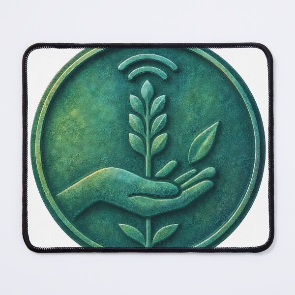 Item preview, Green Technology Nature Symbol – Sustainable Future Icon designed and sold by Creative88Art.