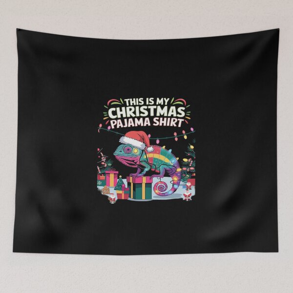 Item preview, Chameleon Christmas Pajama - Reptiles Chameleon designed and sold by SyntaxClaw.