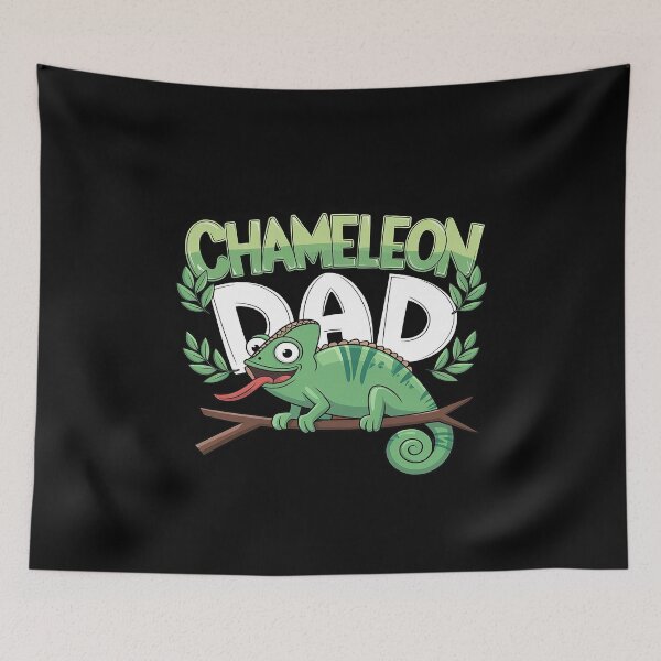 Item preview, Chameleon Dad Reptile Lizard Animal Herpetologist Chameleon  designed and sold by FadeOfThrone.