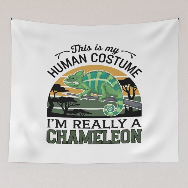 Item preview, Chameleon Human Costume Halloween Chameleon  designed and sold by FadeOfThrone.