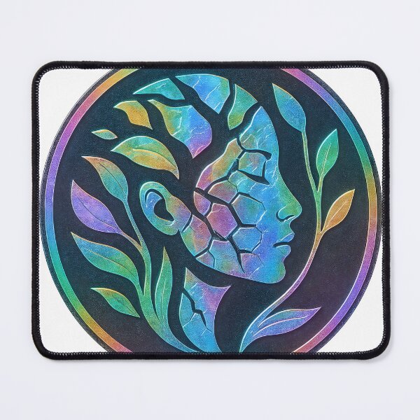 Item preview, Nature Woman Tree Symbol – Harmony of Humanity and Earth designed and sold by Creative88Art.