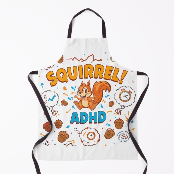 Item preview, Squirrel ADHD - Funny Neurodivergent Awareness Design designed and sold by w66aboo.