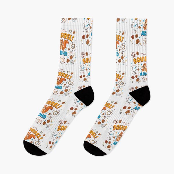 Item preview, Squirrel ADHD - Funny Neurodivergent Awareness Design  designed and sold by w66aboo.