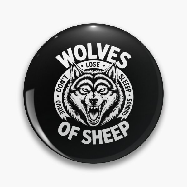 Item preview, Wolves Don't Lose Sleep Over Opinions Of Sheep - Wolf Lover  designed and sold by MarryIsMonth.