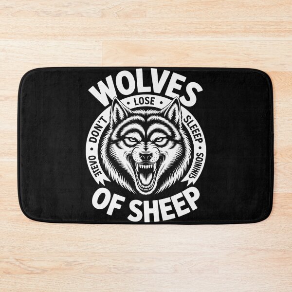 Item preview, Wolves Don't Lose Sleep Over Opinions Of Sheep - Wolf Lover  designed and sold by MarryIsMonth.
