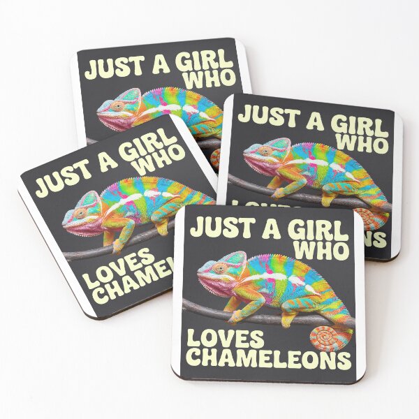 Item preview, Chameleon Just A Girl Who Loves Chameleons 1 designed and sold by FadeOfThrone.