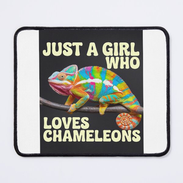 Item preview, Chameleon Just A Girl Who Loves Chameleons 1 designed and sold by FadeOfThrone.