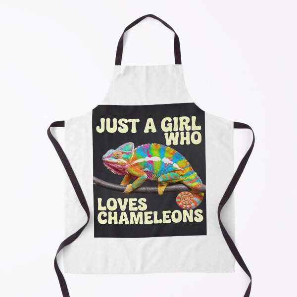 Item preview, Chameleon Just A Girl Who Loves Chameleons 1 designed and sold by FadeOfThrone.