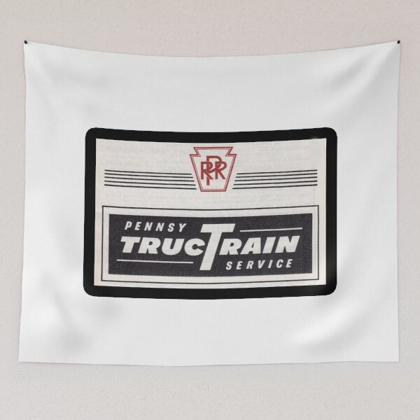 Item preview, Vintage Pennsylvania Railroad - TrucTrain - Combines The Best Of Truck and Train designed and sold by QuayTradingCo.