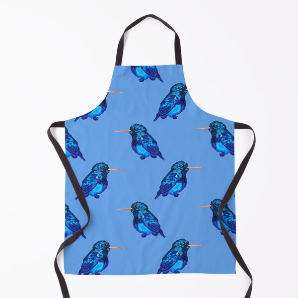 Item preview, Fluffy Hummingbird-Light Blue designed and sold by deblevart.