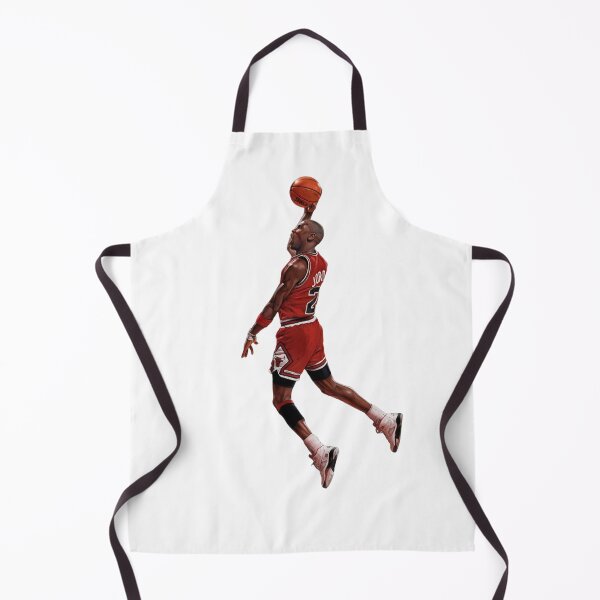 Item preview, Michael Jordan Legendary Flight Slam Dunk Basketball Art designed and sold by ArtByRahim.