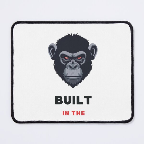 Item preview, Built in the Dark – Techno Monkey designed and sold by Purdiole-art.