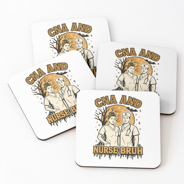 Item preview, CNA and Nurse Bruh – Funny CNA Nurse Halloween Duo Design designed and sold by ClinicalHubs.