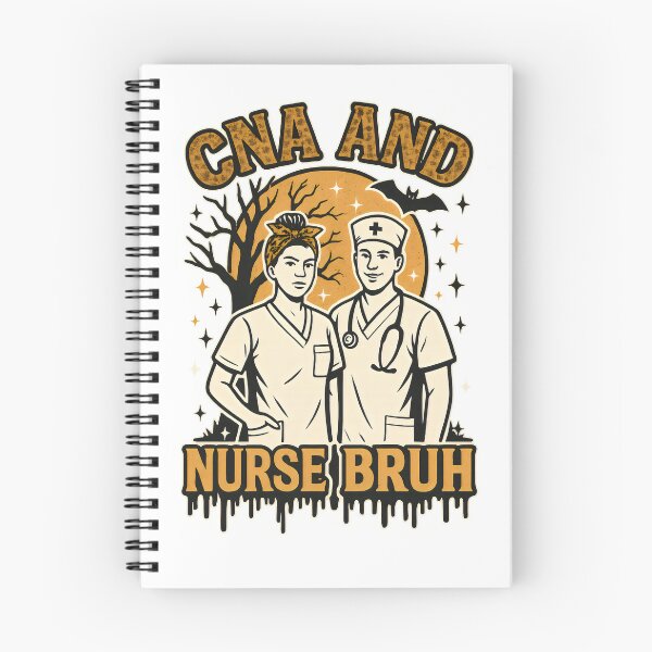 Item preview, CNA and Nurse Bruh – Funny CNA Nurse Halloween Duo Design designed and sold by ClinicalHubs.