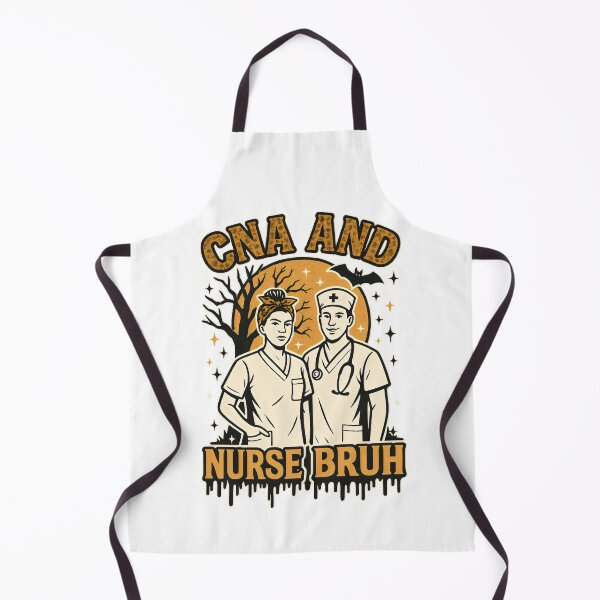Item preview, CNA and Nurse Bruh – Funny CNA Nurse Halloween Duo Design designed and sold by ClinicalHubs.