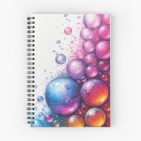 Item preview, Shimmering bubbles in vibrant colors designed and sold by Mianku | Für das Leben.