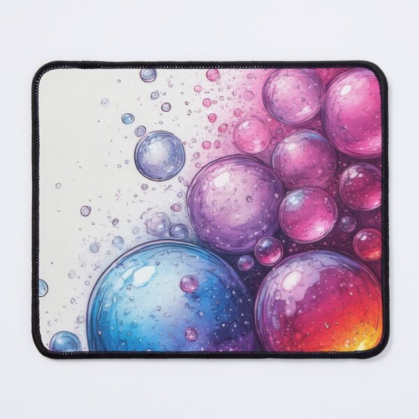 Item preview, Shimmering bubbles in vibrant colors designed and sold by Mianku | Für das Leben.