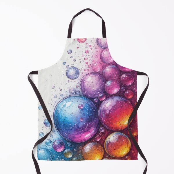 Item preview, Shimmering bubbles in vibrant colors designed and sold by Mianku | Für das Leben.
