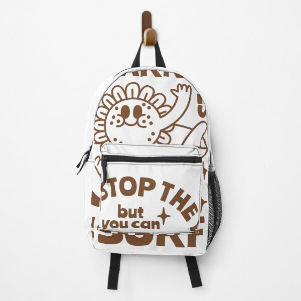 Item preview, You can't stop the waves but you can learn how to surf. designed and sold by monkik.