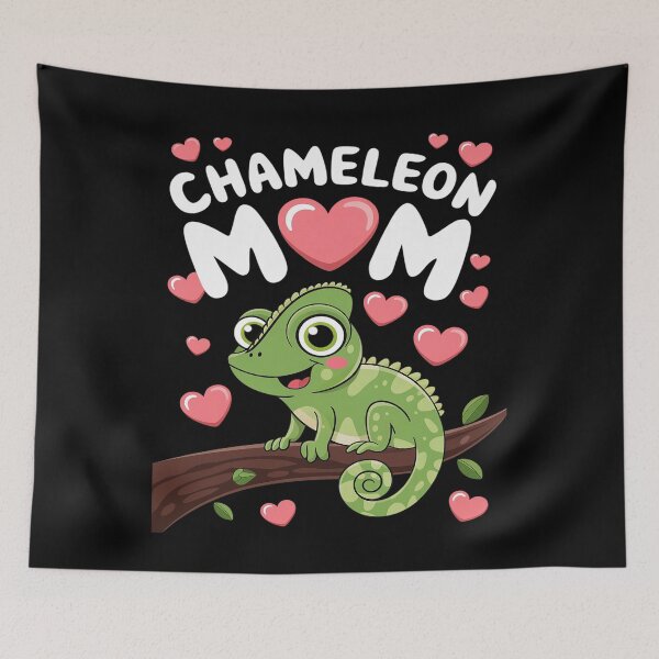 Item preview, Chameleon Mom Reptile Lizard Animal Herpetologist Chameleon designed and sold by FadeOfThrone.