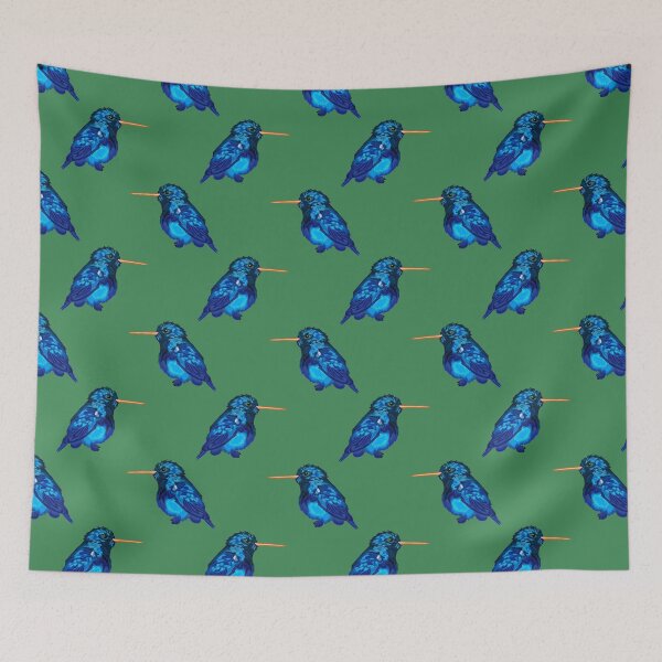 Item preview, Fluffy Hummingbird-Green designed and sold by deblevart.