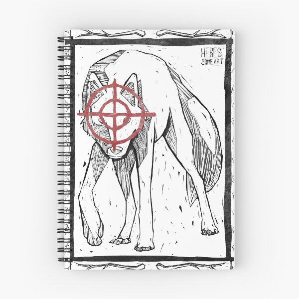 Item preview, Wolf Stepping - Crosshairs designed and sold by heres-someart.