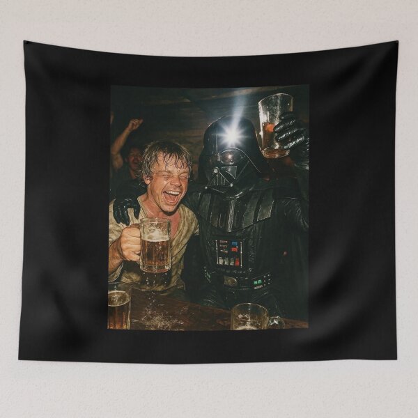 Item preview, Luke Darth Vader Funny Parody Party Fan Art designed and sold by lesqiana.
