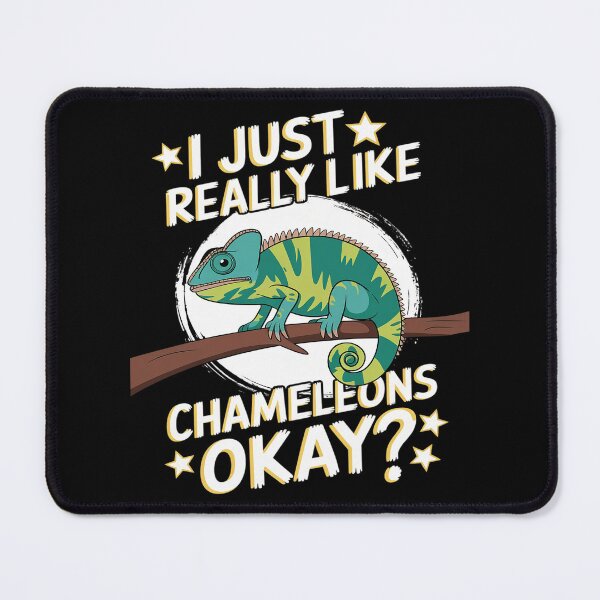 Item preview, Chameleon Quote Chamaeleons I Just Really Like Chameleons designed and sold by FadeOfThrone.