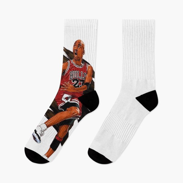 Item preview, Michael Jordan Dynamic Brush Stroke Basketball Graphic designed and sold by ArtByRahim.