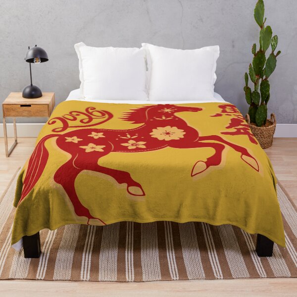 Item preview, Zodiac Horse 2026 Elegant Red and Gold designed and sold by Angellacelin.