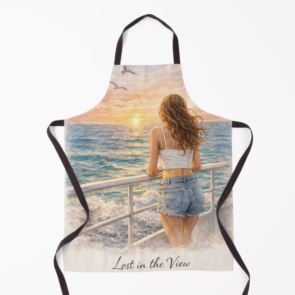 Item preview, Lost in the View – Sunset Stillness by the Sea designed and sold by MIArt Studio.