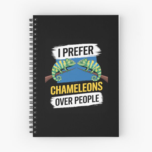 Item preview, Chameleon Quote I Prefer Chameleons Over People Chameleon designed and sold by SyntaxClaw.