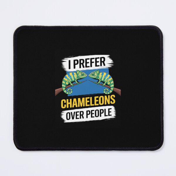 Item preview, Chameleon Quote I Prefer Chameleons Over People Chameleon designed and sold by SyntaxClaw.
