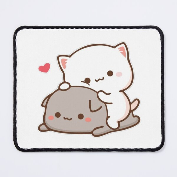 Item preview, Two adorable cats cudding together artwork designed and sold by NivyasArtistry.