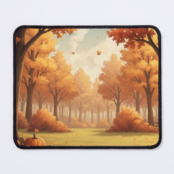 Item preview, Golden Autumn Glow The Pumpkin Patch Clearing designed and sold by ZyVoAli.