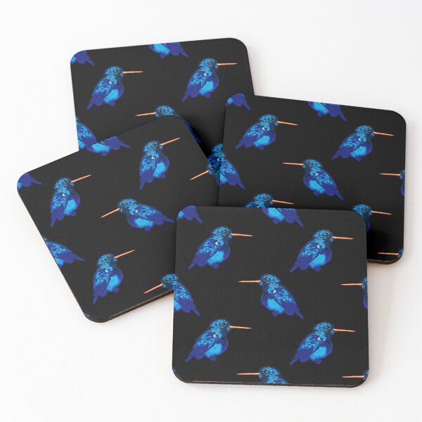 Item preview, Fluffy Hummingbird-Black designed and sold by deblevart.