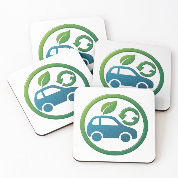 Item preview, Eco Electric Car Symbol – Green Transportation Icon designed and sold by Creative88Art.